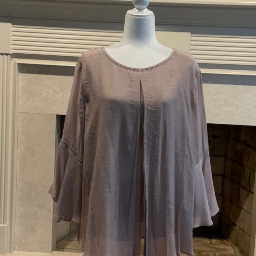 Chic Mauve Women's Blouse LIKE NEW!